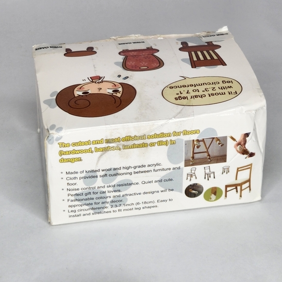 Cat Paw Design Chair Socks - Picture 5 of 5